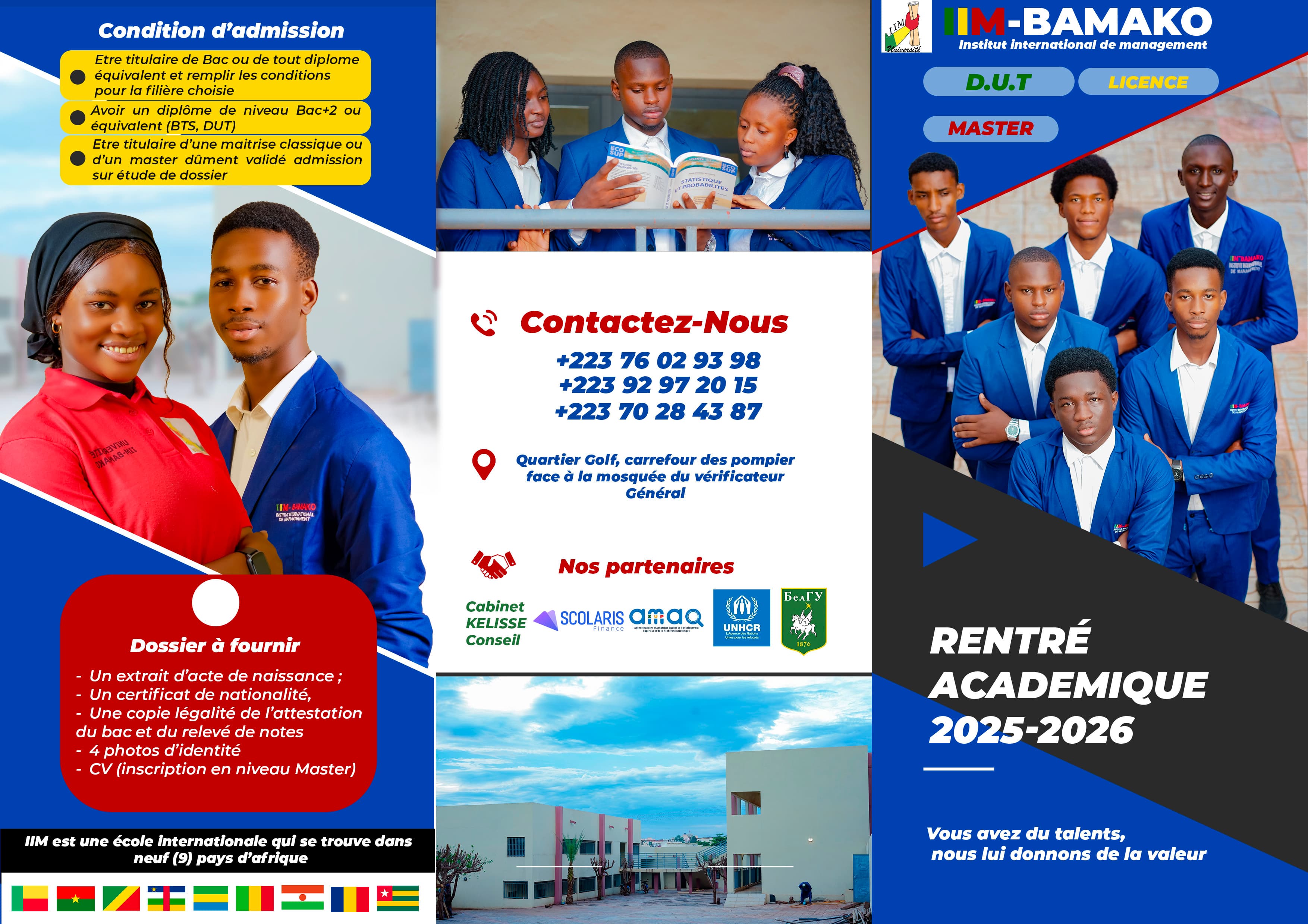 Echanges avec les conseillers IIM Universite