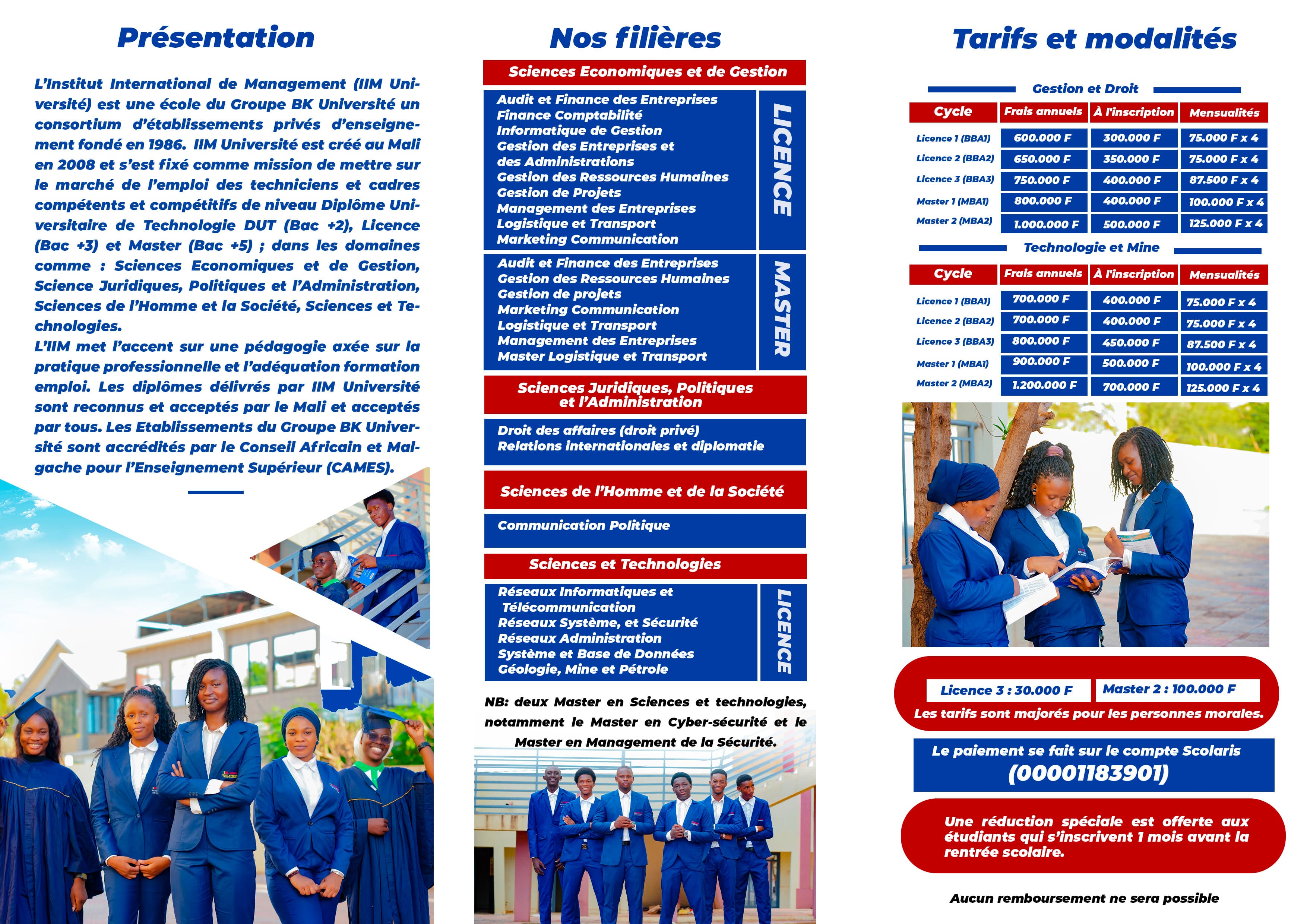 Vie academique et environnement professionnel