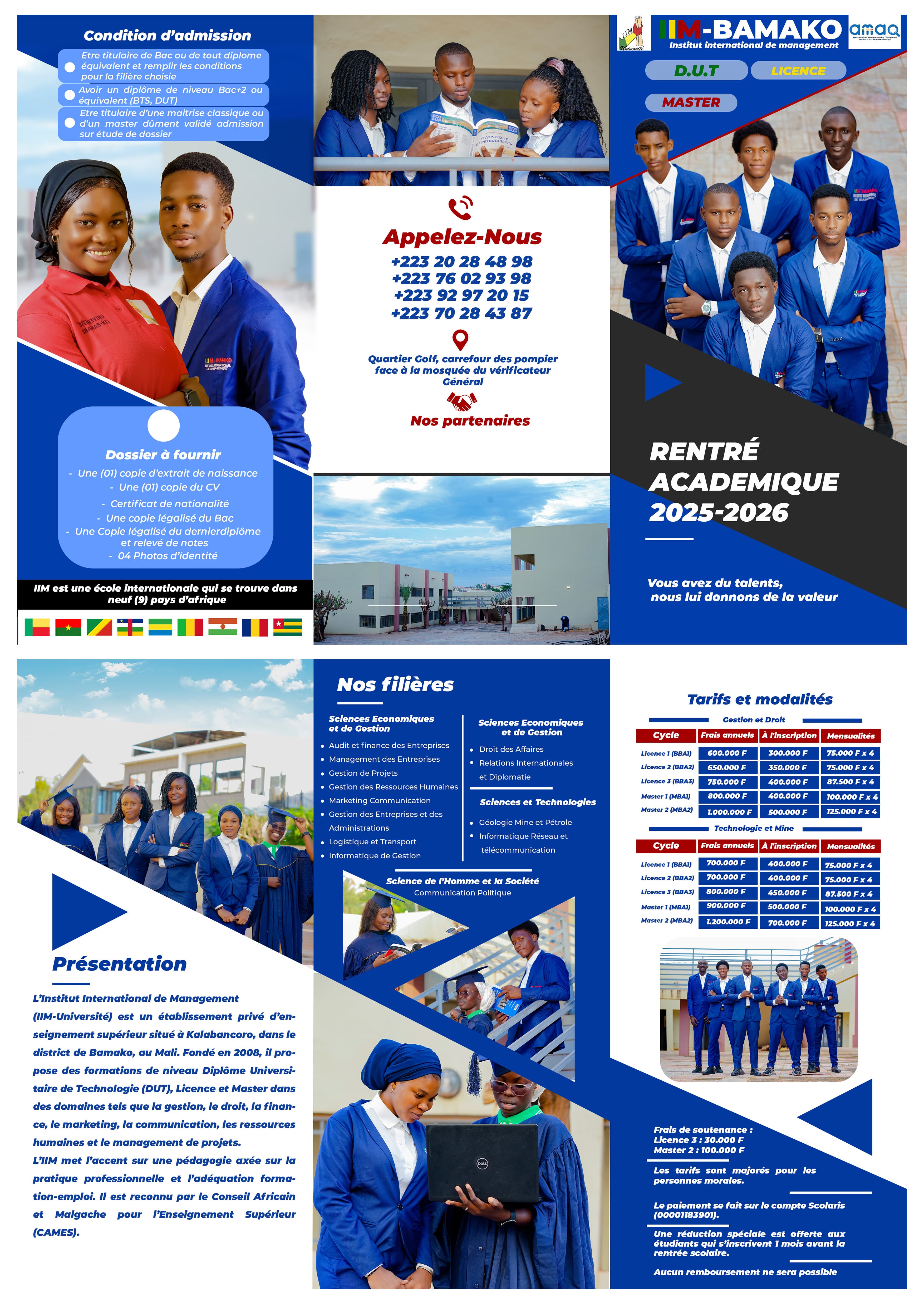 Accompagnement des etudiants