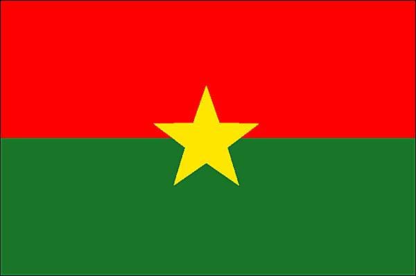 Drapeau Burkina Faso
