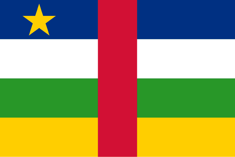 Drapeau République centrafricaine
