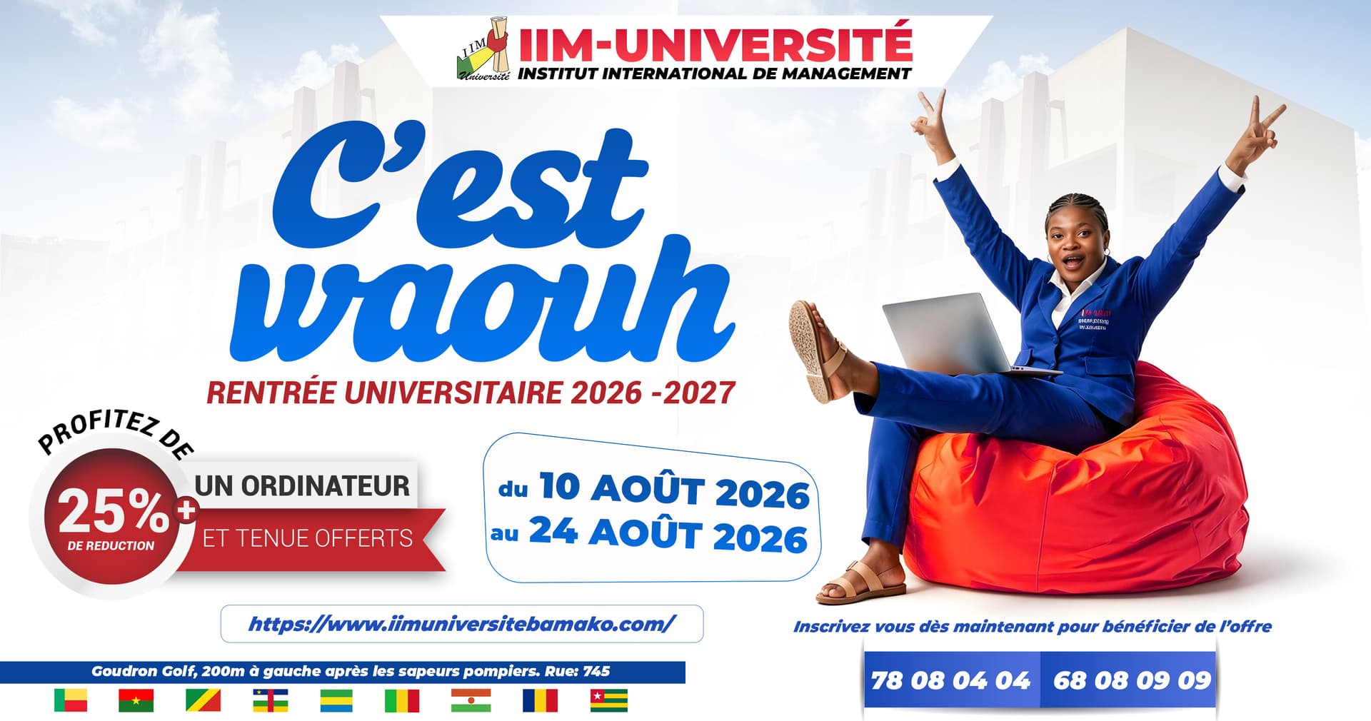 Préinscription IIM-BAMAKO
